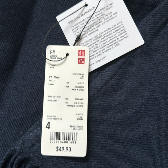 JW anderson uniqlo skirt new - Picture 3 of 4